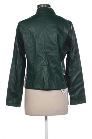 Дамско кожено яке Unbranded, Размер S, Цвят Зелен, Цена 58,00 лв.