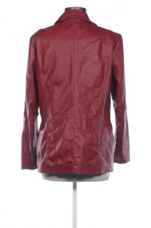 Дамско кожено яке Unbranded, Размер L, Цвят Червен, Цена 78,24 лв.