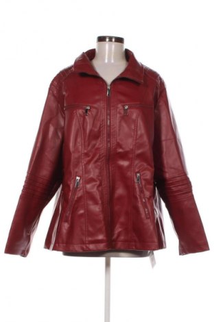 Damen Lederjacke Unbranded, Größe 4XL, Farbe Rot, Preis 29,66 €