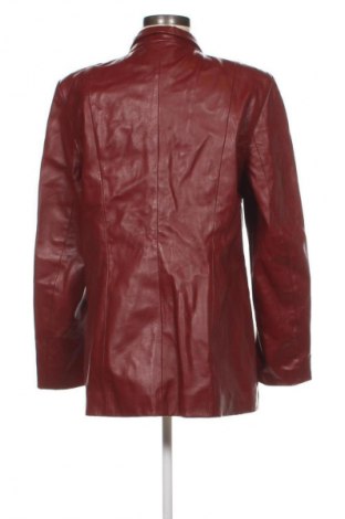Geacă de piele pentru femei Unbranded, Mărime XL, Culoare Roșu, Preț 410,53 Lei