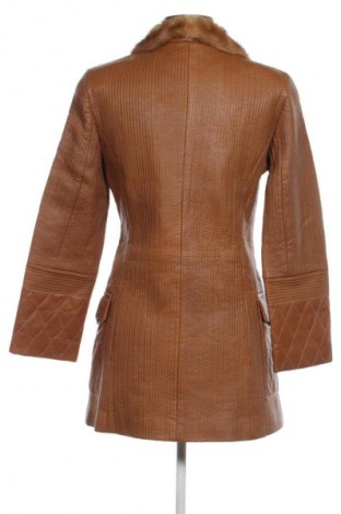 Damska kurtka skórzana Unbranded, Rozmiar S, Kolor Brązowy, Cena 224,71 zł