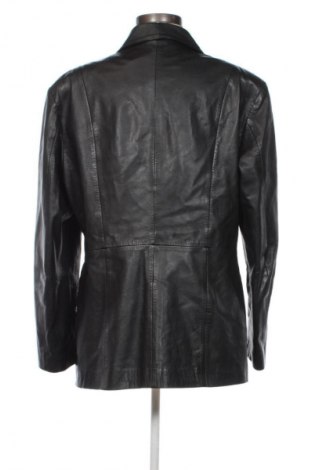 Γυναικείο δερμάτινο μπουφάν Unbranded, Μέγεθος XXL, Χρώμα Μαύρο, Τιμή 50,00 €