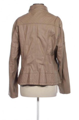 Γυναικείο δερμάτινο μπουφάν Unbranded, Μέγεθος 3XL, Χρώμα Καφέ, Τιμή 27,99 €
