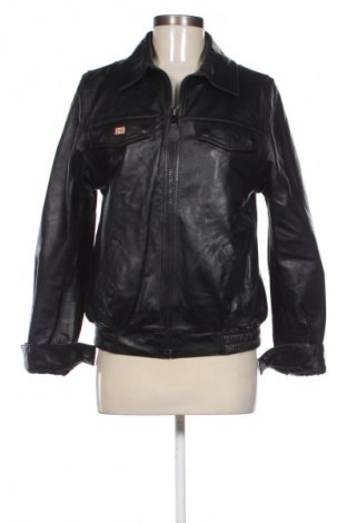 Geacă de piele pentru femei Unbranded, Mărime M, Culoare Negru, Preț 230,99 Lei