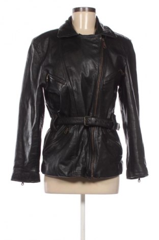 Geacă de piele pentru femei Unbranded, Mărime M, Culoare Negru, Preț 255,26 Lei