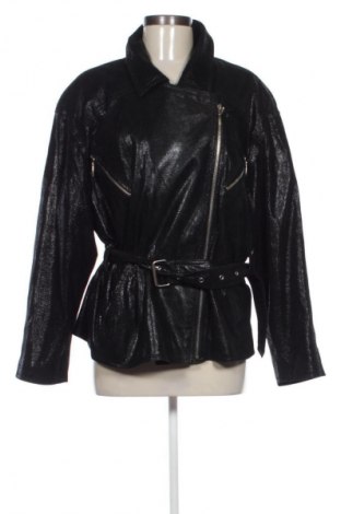 Дамско кожено яке Unbranded, Размер L, Цвят Черен, Цена 96,90 лв.