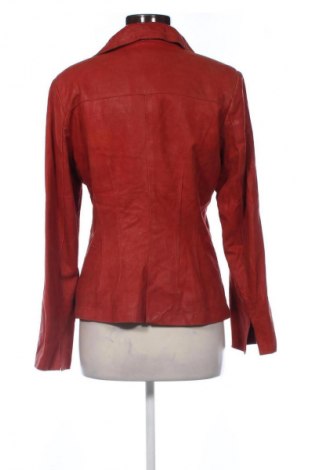 Γυναικείο δερμάτινο μπουφάν Vera Varelli, Μέγεθος M, Χρώμα Κόκκινο, Τιμή 94,27 €