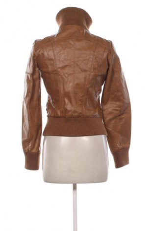 Damen Lederjacke Vero Moda, Größe S, Farbe Braun, Preis 52,99 €