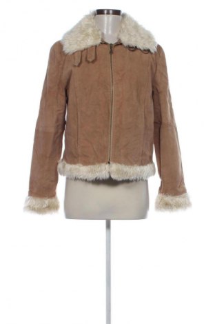 Damen Lederjacke Yessica, Größe M, Farbe Beige, Preis € 94,27