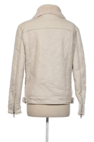 Γυναικείο δερμάτινο μπουφάν Zara, Μέγεθος S, Χρώμα  Μπέζ, Τιμή 31,99 €