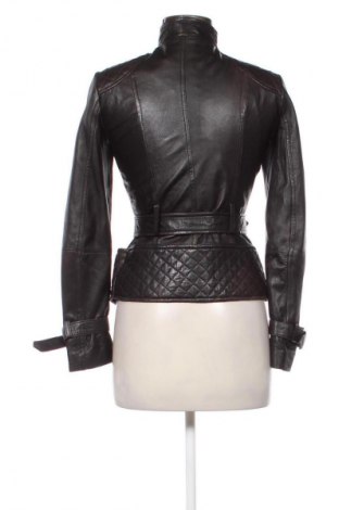 Γυναικείο δερμάτινο μπουφάν Zara, Μέγεθος S, Χρώμα Καφέ, Τιμή 45,52 €