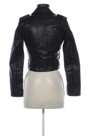 Damen Lederjacke Zara, Größe XS, Farbe Schwarz, Preis 27,63 €
