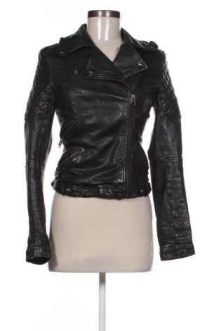 Dámská kožená bunda  Zara, Velikost S, Barva Černá, Cena  1 127,00 Kč