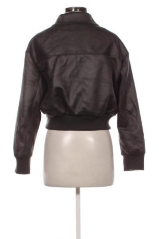 Дамско кожено яке Zara, Размер S, Цвят Черен, Цена 45,99 лв.