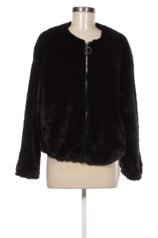 Palton de femei Bershka, Mărime L, Culoare Negru, Preț 110,99 Lei