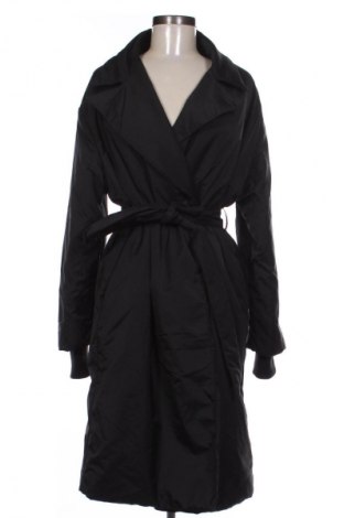 Palton de femei Bershka, Mărime M, Culoare Negru, Preț 109,99 Lei