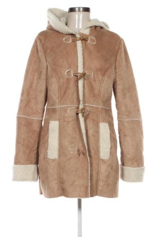 Γυναικείο παλτό Colours Of The World, Μέγεθος L, Χρώμα  Μπέζ, Τιμή 45,02 €