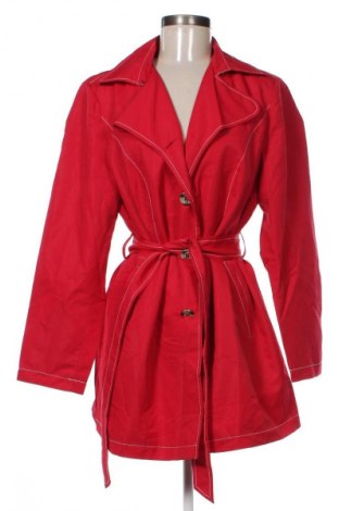 Дамско палто Helena Vera, Размер L, Цвят Червен, Цена 43,99 лв.