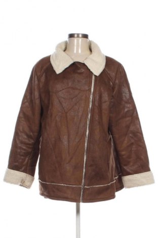 Damski płaszcz In Extenso, Rozmiar XXL, Kolor Brązowy, Cena 178,99 zł