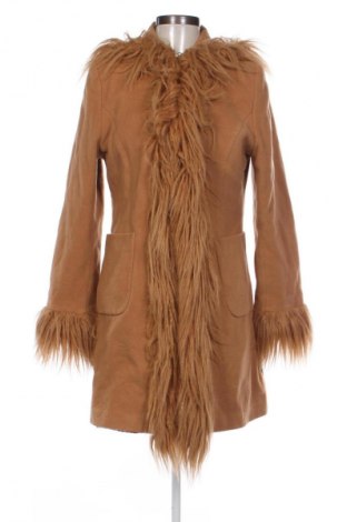 Damski płaszcz Kensol, Rozmiar M, Kolor Brązowy, Cena 220,22 zł