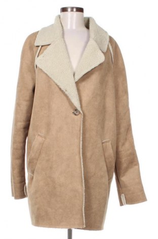Γυναικείο παλτό Mango, Μέγεθος L, Χρώμα  Μπέζ, Τιμή 52,68 €