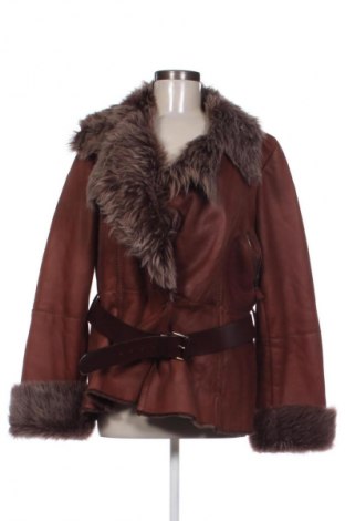 Дамско палто Marina Rinaldi, Размер L, Цвят Кафяв, Цена 334,31 лв.