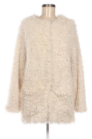 Damenmantel Oui, Größe M, Farbe Ecru, Preis 48,99 €