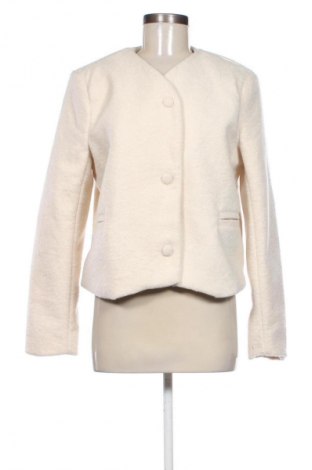 Damski płaszcz Reserved, Rozmiar XL, Kolor ecru, Cena 253,33 zł