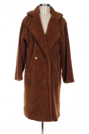 Дамско палто SHEIN, Размер S, Цвят Кафяв, Цена 49,99 лв.