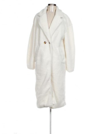 Damski płaszcz SHEIN, Rozmiar M, Kolor ecru, Cena 144,99 zł