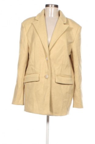 Дамско палто SHEIN, Размер S, Цвят Жълт, Цена 55,99 лв.