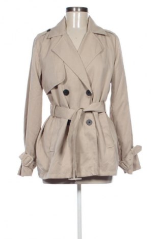 Palton de femei Sinsay, Mărime S, Culoare Bej, Preț 152,63 Lei