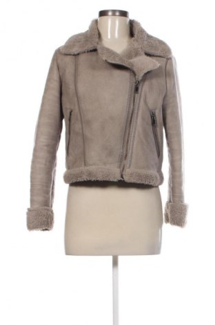 Дамско палто Stradivarius, Размер M, Цвят Сив, Цена 28,99 лв.