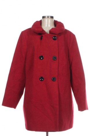 Damenmantel Ulla Popken, Größe XXL, Farbe Rot, Preis € 48,99