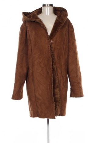 Γυναικείο παλτό Unbranded, Μέγεθος XXL, Χρώμα Καφέ, Τιμή 33,99 €