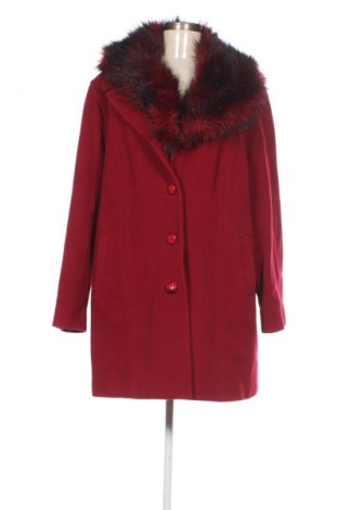 Дамско палто Unbranded, Размер 3XL, Цвят Червен, Цена 79,99 лв.
