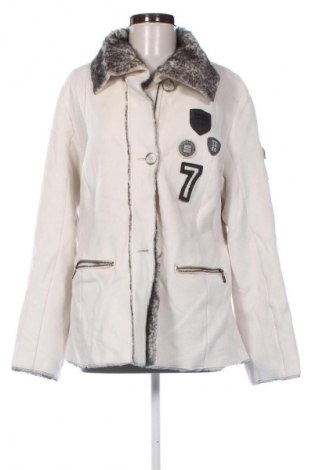 Palton de femei Unbranded, Mărime M, Culoare Ecru, Preț 107,99 Lei