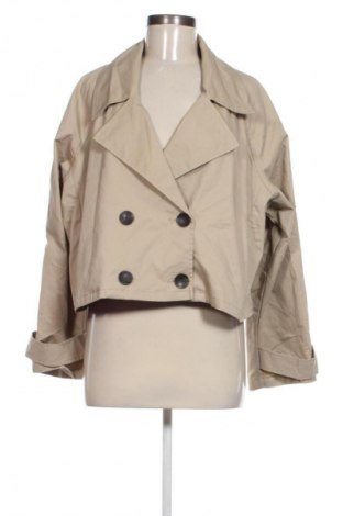 Дамско палто Zara, Размер XXL, Цвят Бежов, Цена 47,99 лв.