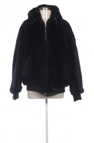 Damski płaszcz Zara, Rozmiar L, Kolor Czarny, Cena 156,32 zł