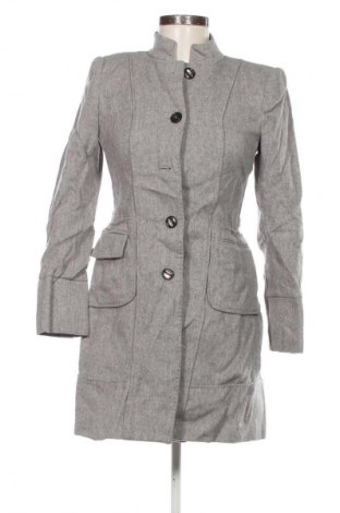 Дамско палто Zara, Размер S, Цвят Сив, Цена 78,99 лв.