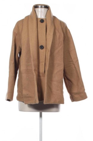 Дамско палто Zara, Размер XS, Цвят Бежов, Цена 45,72 лв.