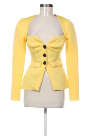 Дамско сако ASOS, Размер S, Цвят Жълт, Цена 62,99 лв.