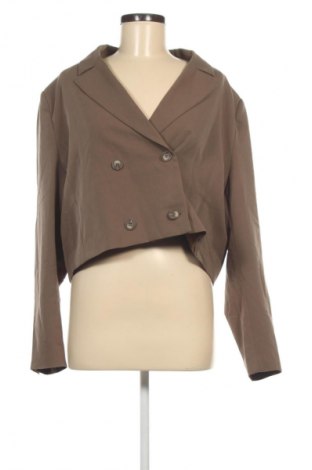 Damski żakiet Even&Odd, Rozmiar XXL, Kolor Brązowy, Cena 207,99 zł