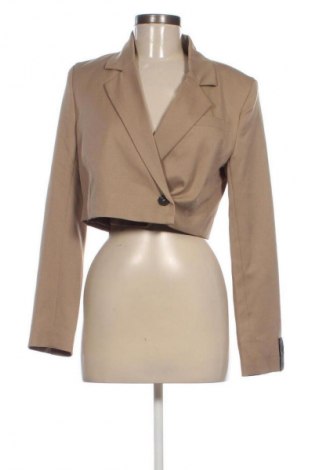Sacou de femei Fb Sister, Mărime M, Culoare Bej, Preț 126,32 Lei