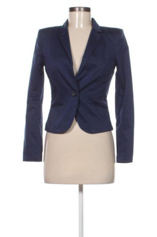 Дамско сако H&M, Размер S, Цвят Син, Цена 43,99 лв.