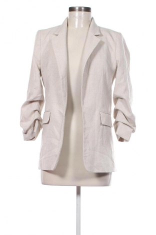 Γυναικείο σακάκι H&M, Μέγεθος S, Χρώμα  Μπέζ, Τιμή 21,99 €