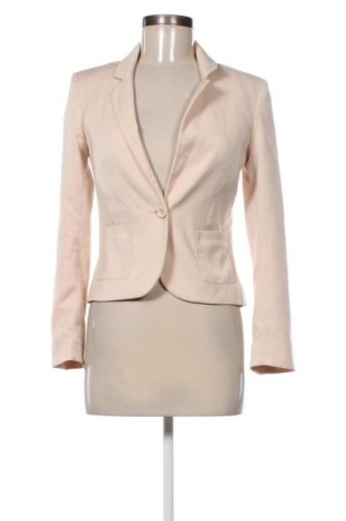 Damski żakiet H&M Divided, Rozmiar XS, Kolor Beżowy, Cena 110,34 zł