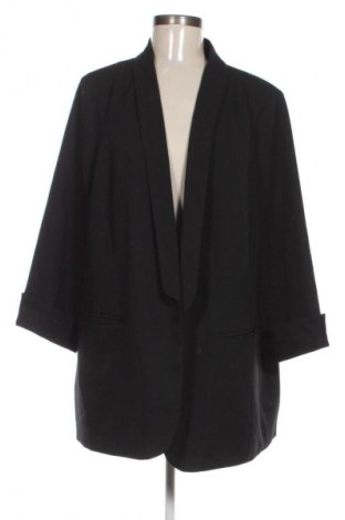 Γυναικείο σακάκι Miss E, Μέγεθος XXL, Χρώμα Μαύρο, Τιμή 15,99 €