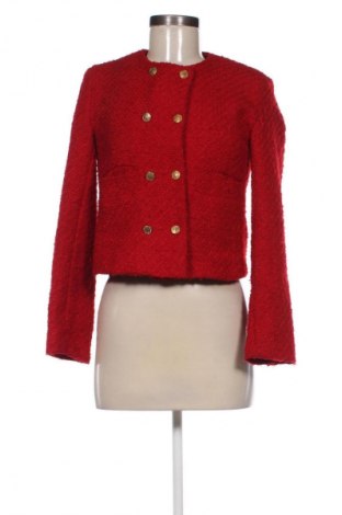 Sacou de femei SHEIN, Mărime XS, Culoare Roșu, Preț 67,99 Lei