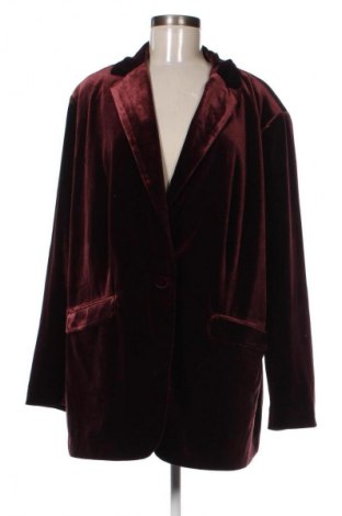 Дамско сако Sheego, Размер 3XL, Цвят Червен, Цена 68,02 лв.